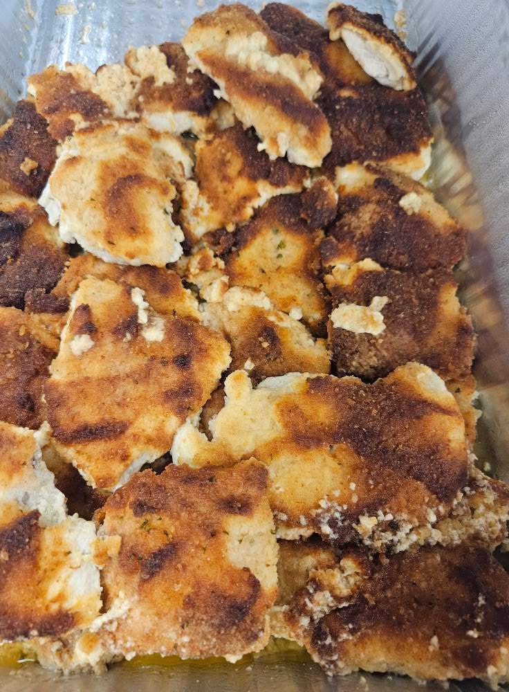 Parmesan crusted chicken